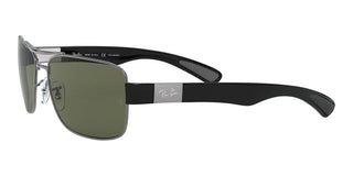 Ray-Ban RB 3522 unisex Ruthenium Geometric Sunglasses