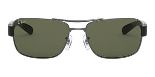 Ray-Ban RB 3522 unisex Ruthenium Geometric Sunglasses
