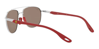 Ray-Ban RB 3659M SCUDERIA FERRARI men Silver Pilot Sunglasses
