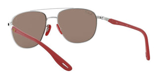 Ray-Ban RB 3659M SCUDERIA FERRARI men Silver Pilot Sunglasses
