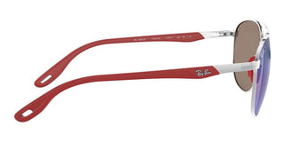 Ray-Ban RB 3659M SCUDERIA FERRARI men Silver Pilot Sunglasses