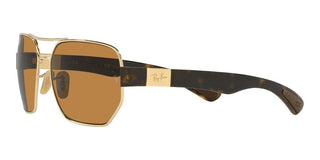 Ray-Ban RB 3672 unisex Gold Pilot Sunglasses