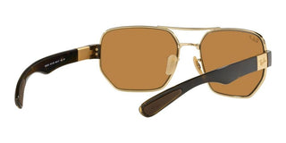 Ray-Ban RB 3672 unisex Gold Pilot Sunglasses