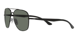 Ray-Ban RB 3683 unisex Black Pilot Sunglasses