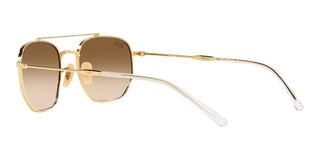 Ray-Ban RB 3707 unisex Gold Pilot Sunglasses