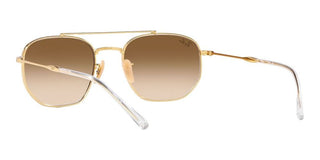 Ray-Ban RB 3707 unisex Gold Pilot Sunglasses