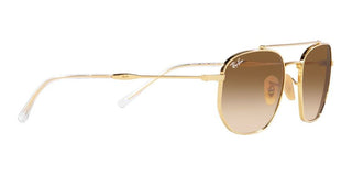 Ray-Ban RB 3707 unisex Gold Pilot Sunglasses