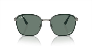 Ray-Ban RB 3720 unisex Green Squared Sunglasses