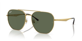 Ray-Ban RB 3724D unisex Gold Pilot Sunglasses