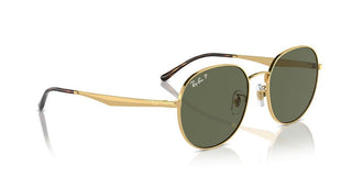 Ray-ban Rb 3727d Unisex Gold Round Sunglasses