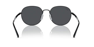 Ray-ban Rb 3727d Unisex Black Round Sunglasses