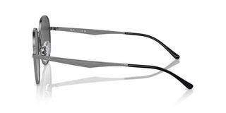 Ray-ban Rb 3727d Unisex Ruthenium Round Sunglasses