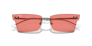 Ray-ban Rb 3730 Unisex Gold Squared Sunglasses