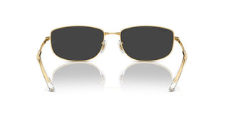Ray-ban Rb 3732 Unisex Gold Geometric Sunglasses