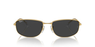 Ray-ban Rb 3732 Unisex Gold Geometric Sunglasses