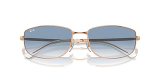Ray-Ban RB 3732 unisex Rose gold Geometric Sunglasses