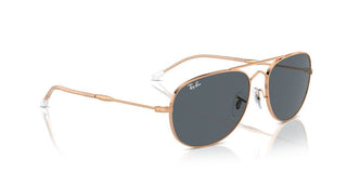 Ray-ban Rb 3735 Unisex Rose Gold Pilot Sunglasses