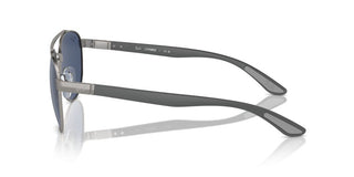 Ray-ban Rb 3736 Unisex Ruthenium Pilot Sunglasses