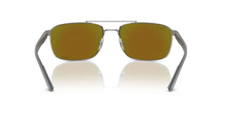 Ray-ban Rb 3737ch Unisex Ruthenium Squared Sunglasses