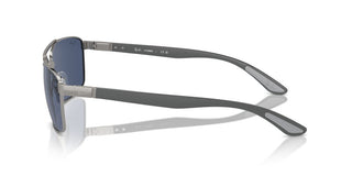 Ray-ban Rb 3737 Unisex Ruthenium Pilot Sunglasses