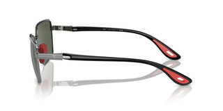 Ray-ban Rb 3743m Unisex Transparent Geometric Sunglasses