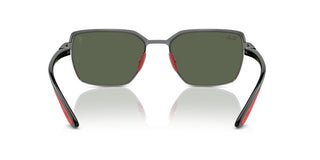 Ray-ban Rb 3743m Unisex Transparent Geometric Sunglasses