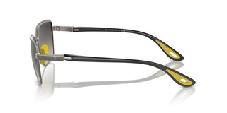 Ray-ban Rb 3743m Unisex Ruthenium Geometric Sunglasses