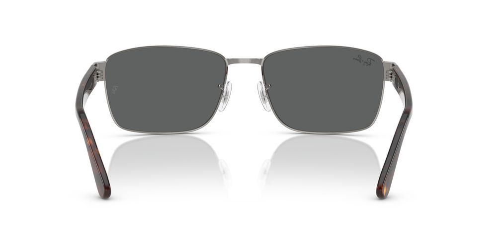 Ray-ban Rb 3750 Unisex Ruthenium Sunglasses