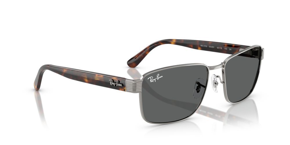 Ray-ban Rb 3750 Unisex Ruthenium Sunglasses