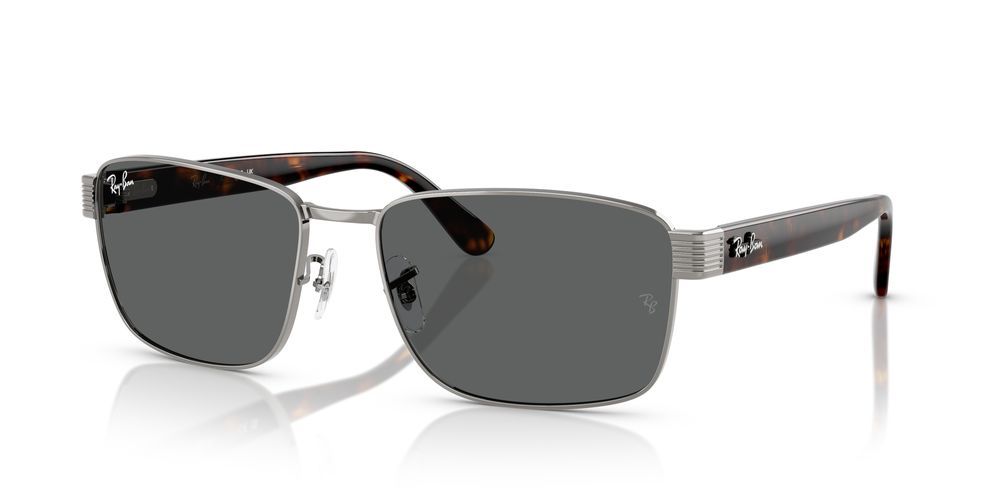 Ray-ban Rb 3750 Unisex Ruthenium Sunglasses