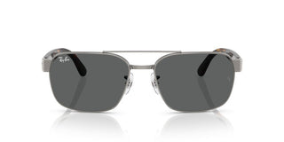 Ray-ban Rb 3751 Unisex Ruthenium Squared Sunglasses