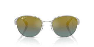 Ray-Ban RB 3766CH unisex Silver Sunglasses