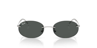 Ray-Ban RB 3767 unisex Silver Oval Sunglasses
