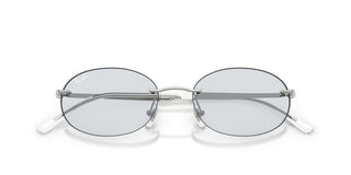 Ray-Ban RB 3767 unisex Silver Oval Sunglasses