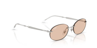 Ray-Ban RB 3767 unisex Silver Oval Sunglasses