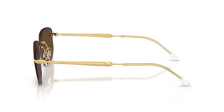 Ray-Ban RB 3768 unisex Gold Rectangle Sunglasses