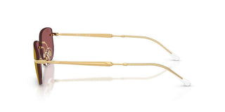 Ray-Ban RB 3768 unisex Gold Rectangle Sunglasses