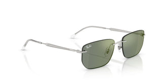 Ray-Ban RB 3768 unisex Silver Rectangle Sunglasses