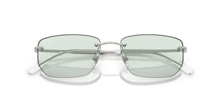 Ray-Ban RB 3768 unisex Silver Rectangle Sunglasses