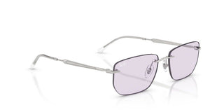 Ray-Ban RB 3768 unisex Silver Rectangle Sunglasses