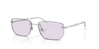Ray-Ban RB 3768 unisex Silver Rectangle Sunglasses