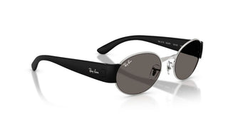 Ray-ban Rb 3770 Unisex Silver Oval Sunglasses