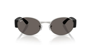 Ray-ban Rb 3770 Unisex Silver Oval Sunglasses