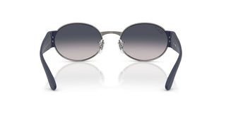 Ray-ban Rb 3770 Unisex Ruthenium Oval Sunglasses