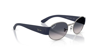 Ray-ban Rb 3770 Unisex Ruthenium Oval Sunglasses