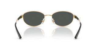 Ray-Ban RB 3774D unisex Gold Oval Sunglasses
