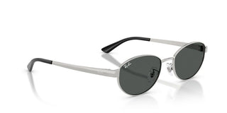 Ray-Ban RB 3774D unisex Silver Oval Sunglasses