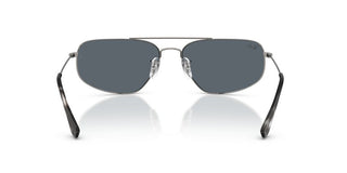 Ray-Ban RB 3780 unisex Ruthenium Geometric Sunglasses