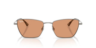 Ray-Ban RB 3783 unisex Ruthenium Geometric Sunglasses
