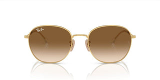 Ray-Ban RB 3809 unisex Gold Squared Sunglasses